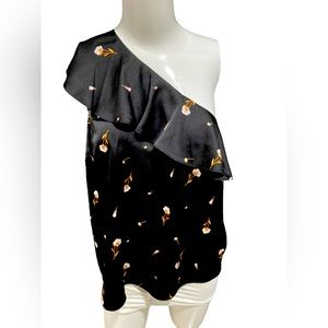 ANN TAYLOR Factory one shoulder top